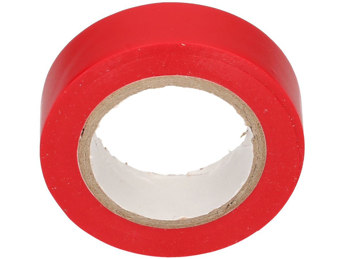 Isolierband PVC 0.13mmx15mm L=10m rot