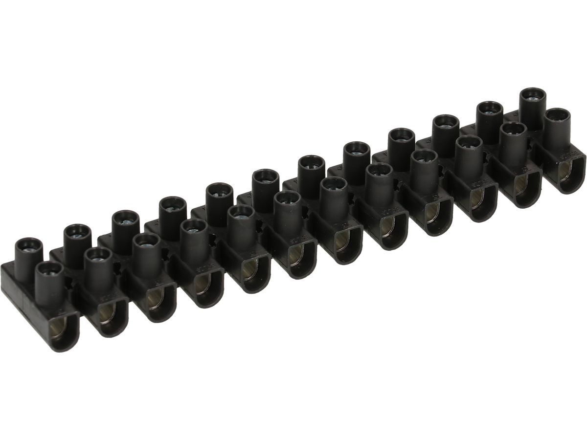 Klemmleiste EKL 2 S, 2.5-10mm2 12-polig schwarz