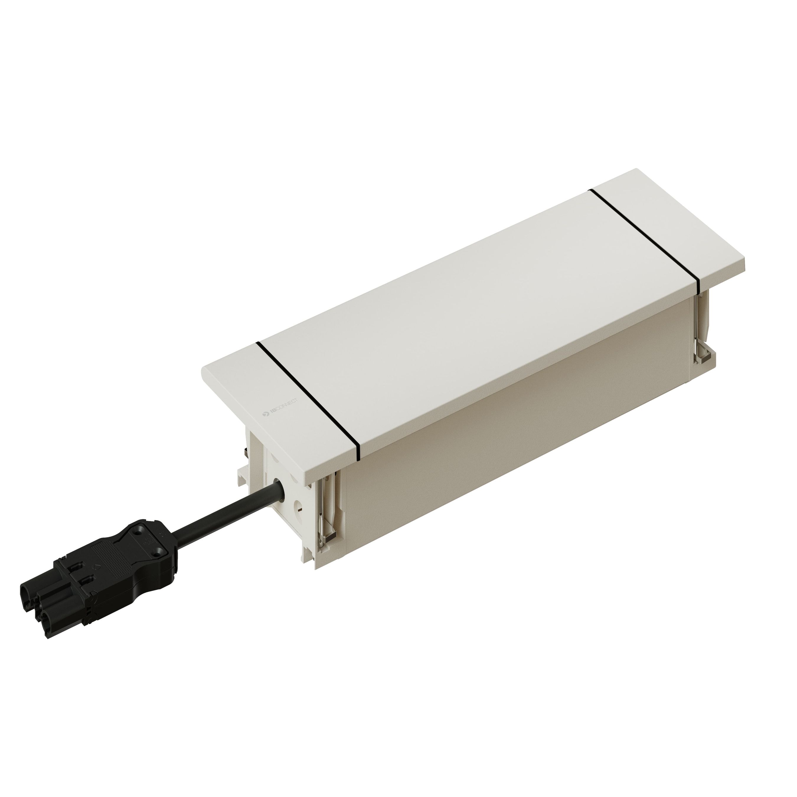 NEXO Steckdoseneinheit weiss 3x Typ 13 1x USB-A/C