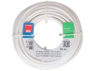câble TD H05VV-F3G1.0 20m blanc
