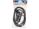 TD-Apparatekabel H05VV-F3G0.75 2m schwarz Typ 12 clip-clap/C13