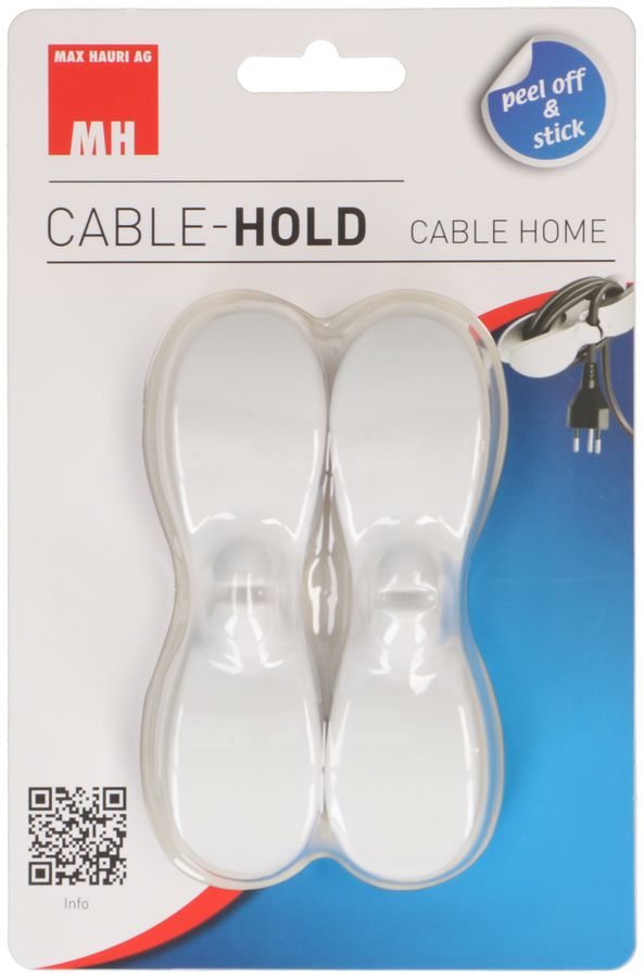 Cable organizer silicone white