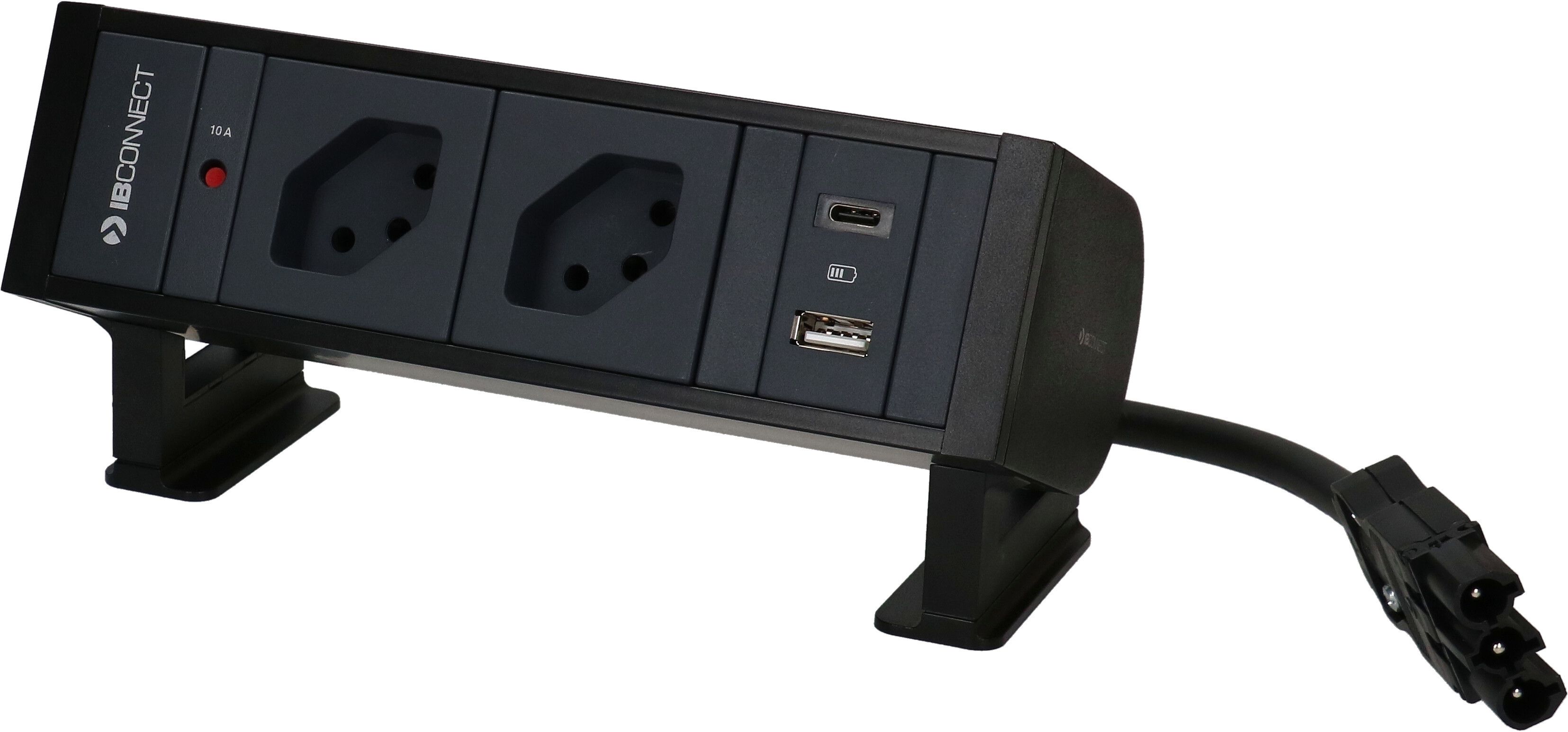 SUPRA Befestigungsset zum Kleben schwarz