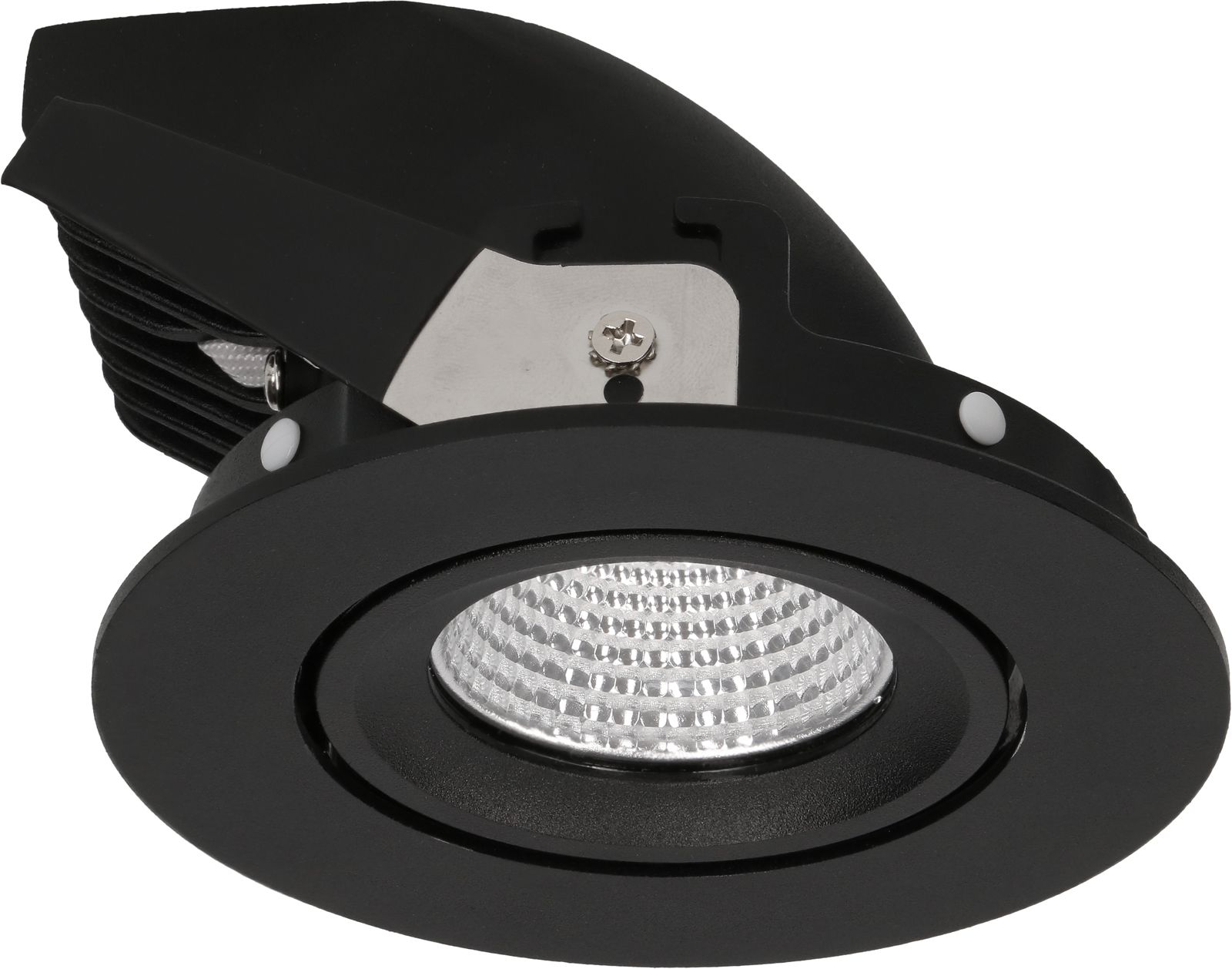LED-Einbauspot TURN DALI schwarz 3000K 960lm 50°