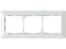 Abdeckrahmen Gr.3x1 UP inkl. Designprofil priamos weiss
