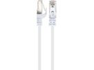 Patchkabel Kat. 6 U/FTP flach 3m weiss