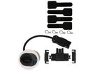 Single set d'extension ATOM bloc multiprise blanc type 13 USB-A/C