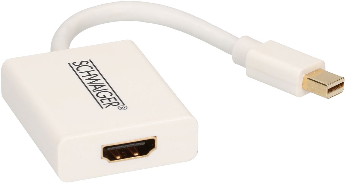 Adaptateur Mini DisplayPort blanc