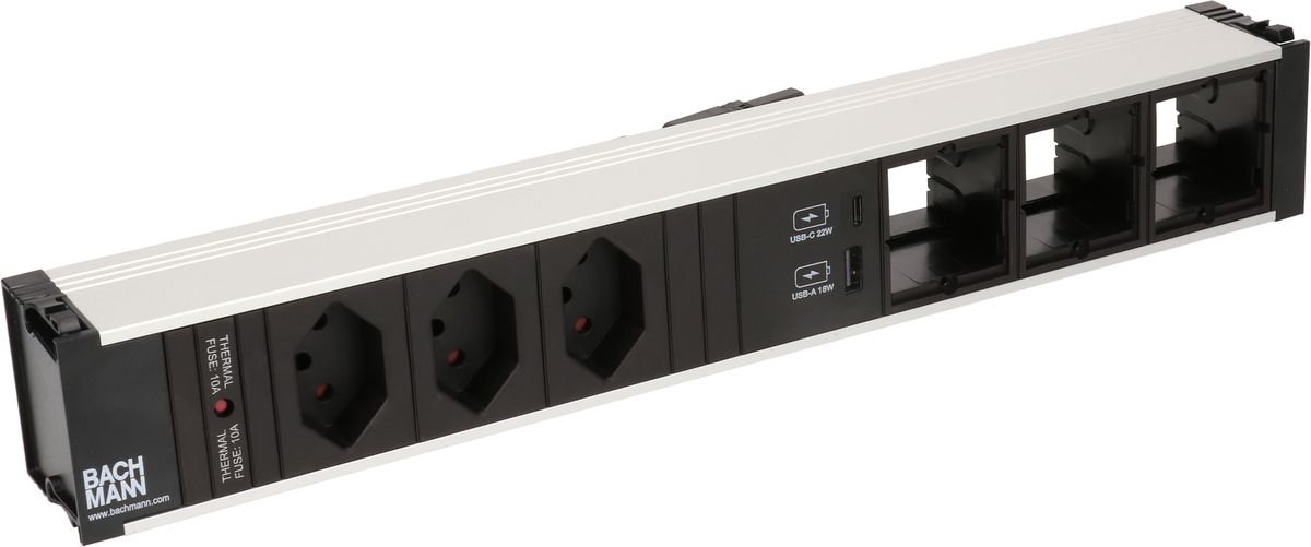 CONI 3x type13 1x chargeur USB A/C 3x vide