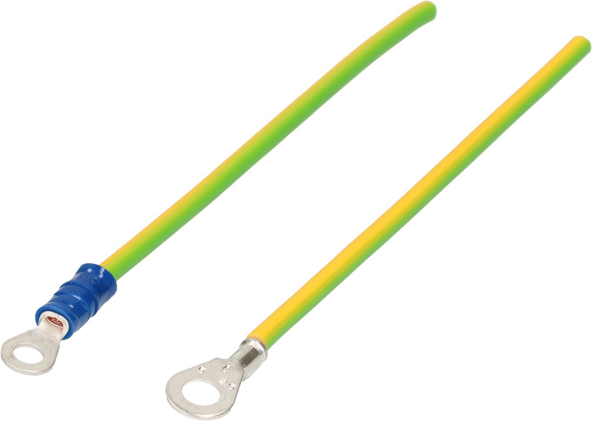 Erdungslitze 2.5mm2 0.58m gelb/grün