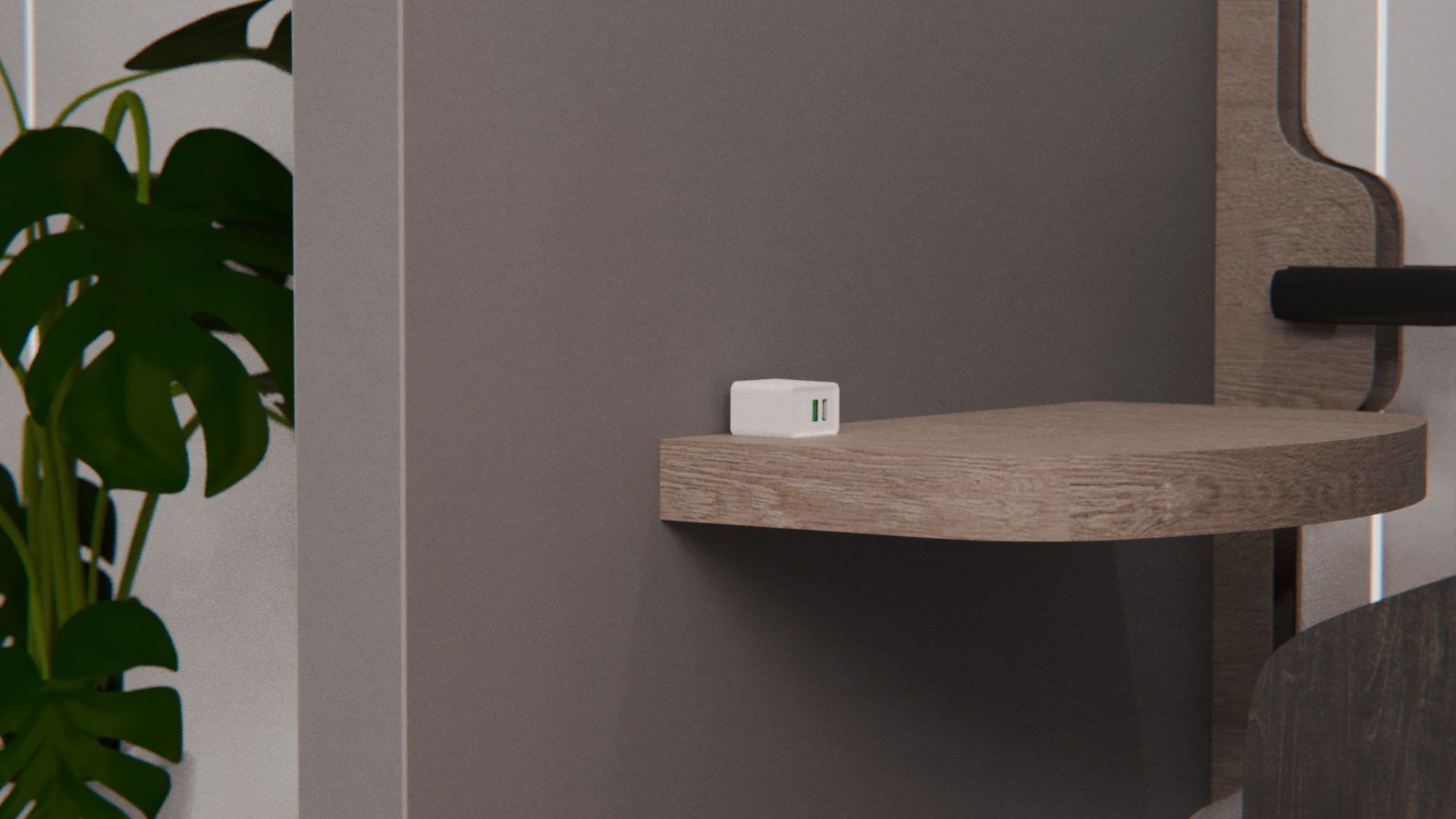LIBERTY unità di presa di corrente Piccolo +USB-A/C 12/60W bianco