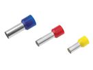 capocorda isolata 2.5mm² x 12mm blu