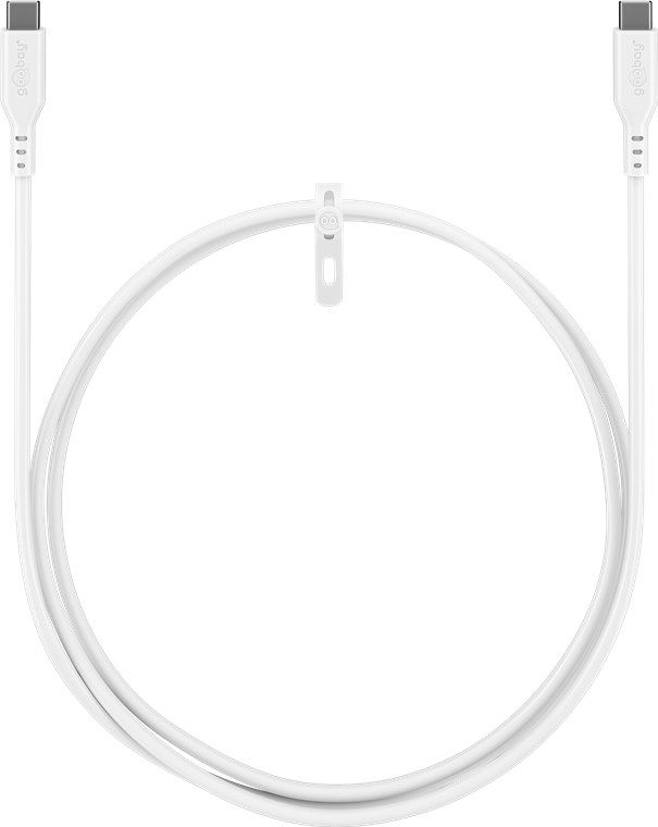 cavo di ricarica USB-C silicone 1.5m bianco