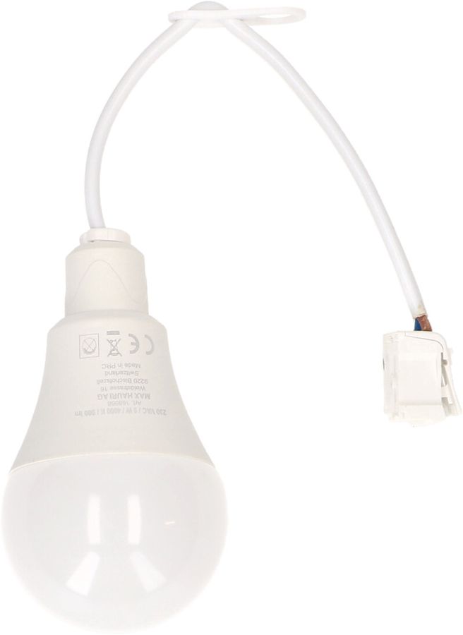 Lampada LED da cantiere con cavo e morsetti a innesto / 10 pezzi