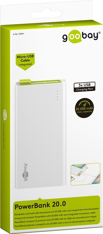 Powerbank 20000mAh