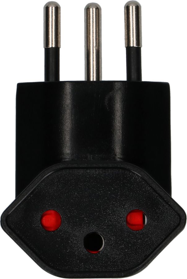 Adaptor T-shape 2x socket Swiss type 13