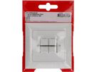 Telefon/Netzwerk 4xRJ45 Kat. 5e UP EdizioDue weiss