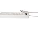 Steckdosenleiste Safety Line 6x Typ 13 2x 90° BS ws Scha. 2m cli.