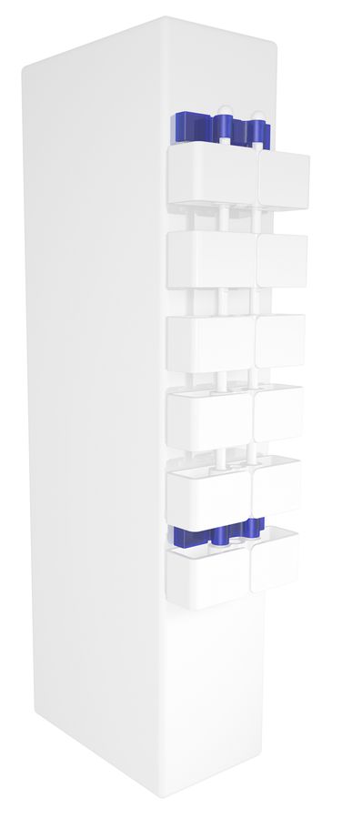 Magnetbefestigung Mitte Gecko CMX transparent