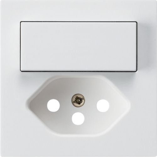 petite combi. Interrup./bouton / type 13 pl.fron. Kallysto blanc