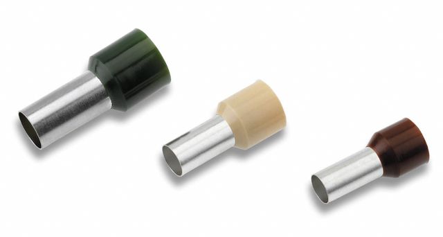 Cosse tubulaire à sertir isolée 16.0mm²/12mm ivoire DIN 46228
