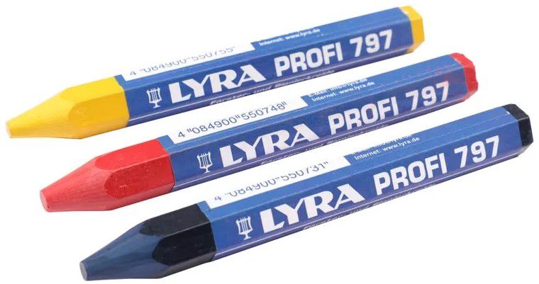 Craie de signature rouge