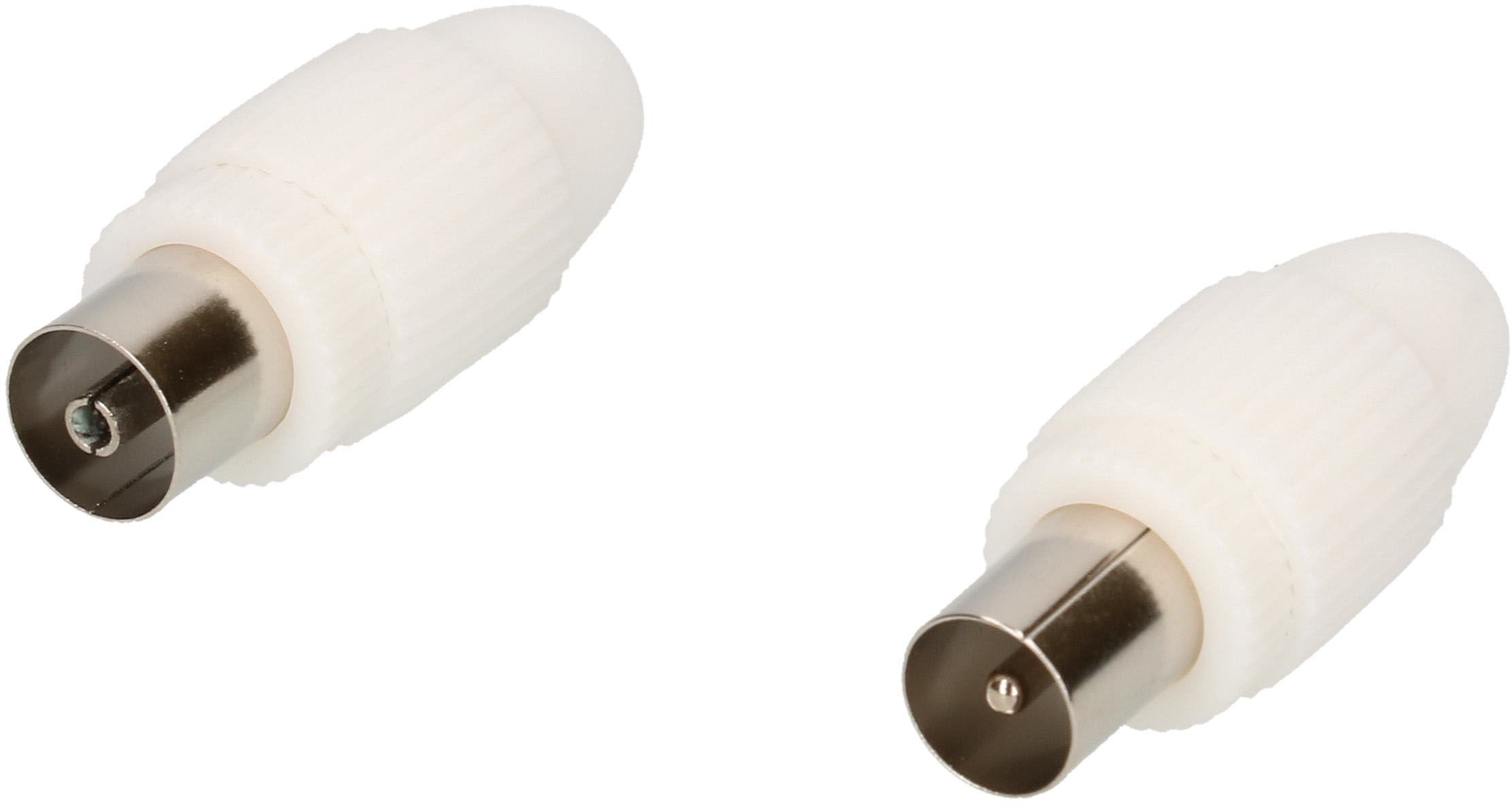 Fiche IEC / Prise IEC Set blanc