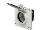 prise 1x type 15 insert avec set frontal exo IP55 blanc