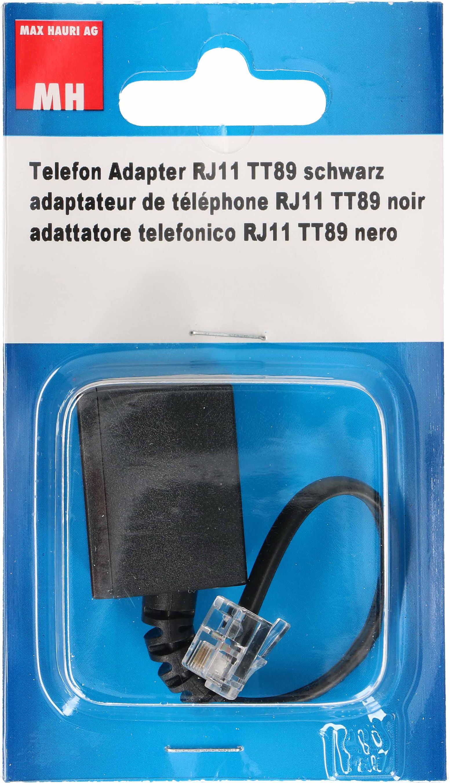 Téléphone adaptateur RJ11 TT89 noir