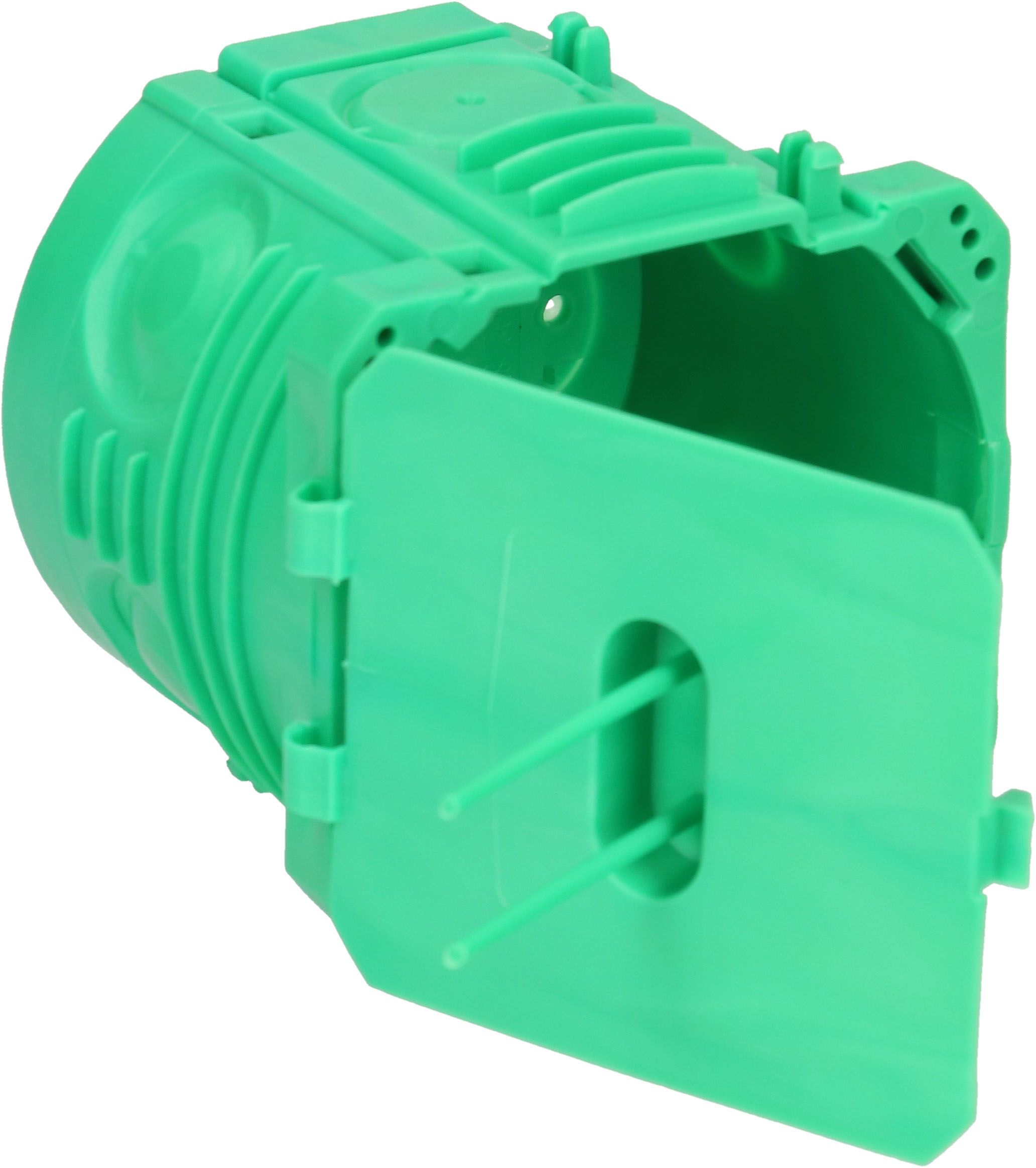 boîte d'encastrement ta.1x1 Easy-Click +couvercle de protec. vert