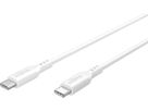 cavo di ricarica USB-C silicone 1.5m bianco