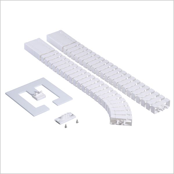 Kabelschlange FlexII Set weiss