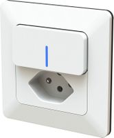 Kleinkombi Schema 3 beleuchtet / Typ 13 UP priamos weiss