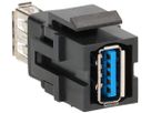 Einsatz 1xUSB 3.0 Keystone Buchse/Buchse