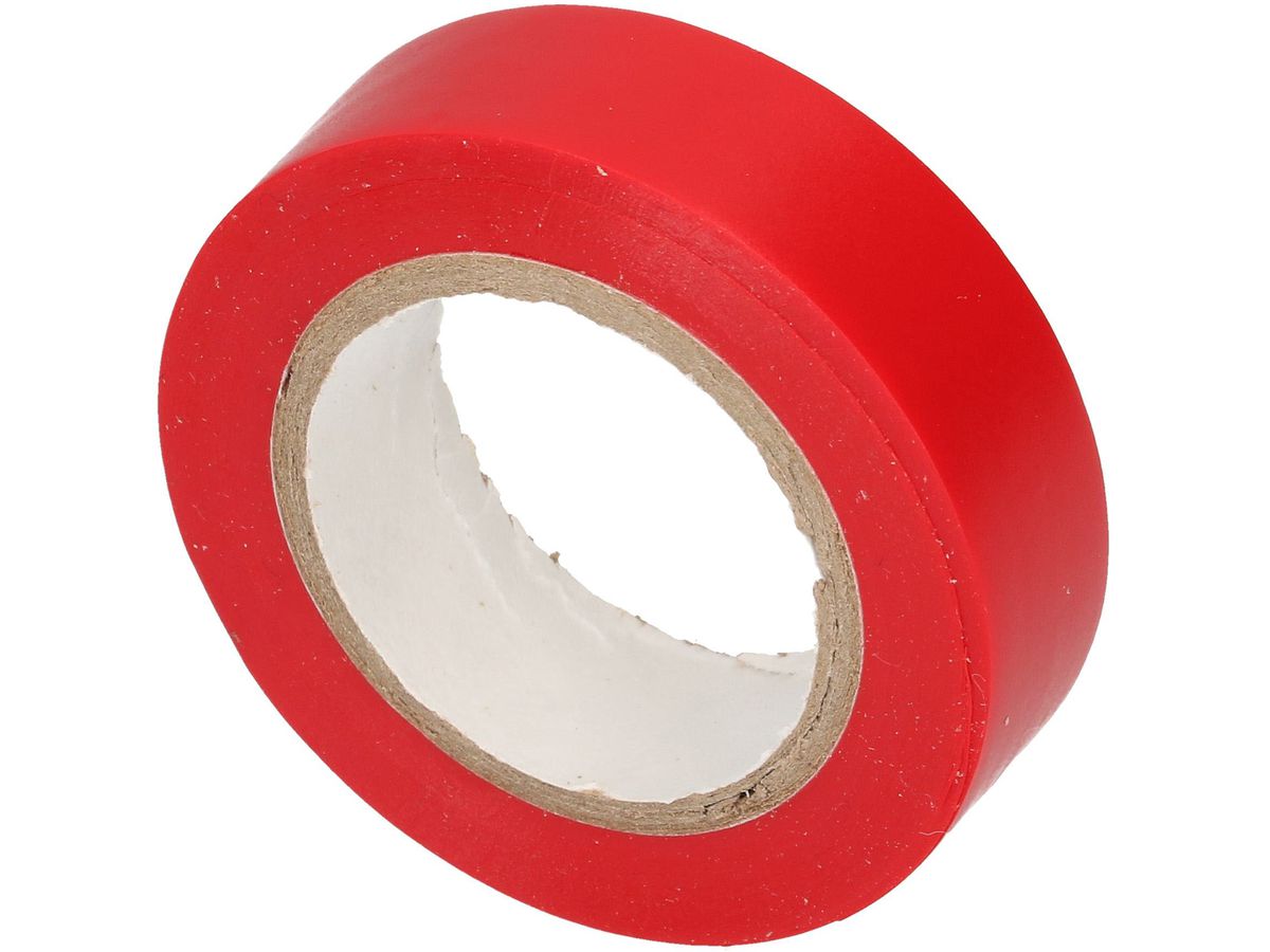 Isolierband PVC 0.13mmx15mm L=10m rot