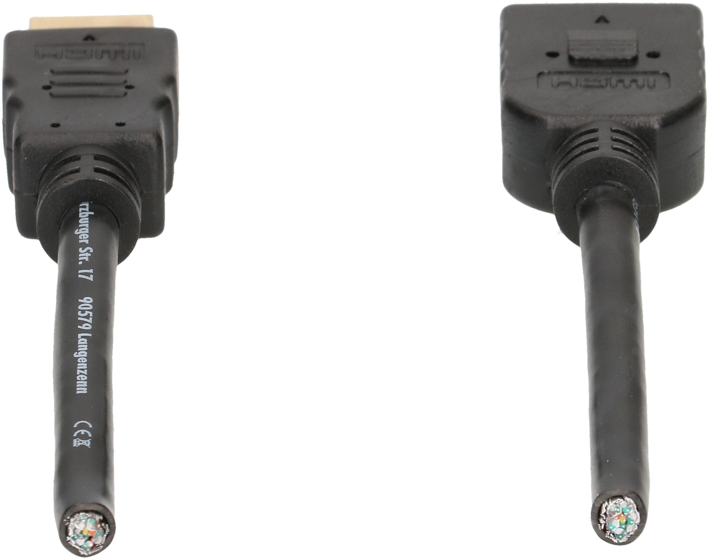 HDMI Kabel 1.5m schwarz  High Speed