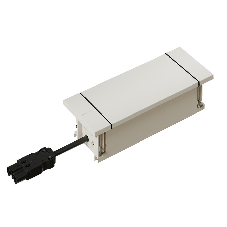 NEXO Steckdoseneinheit weiss 3x Typ 13