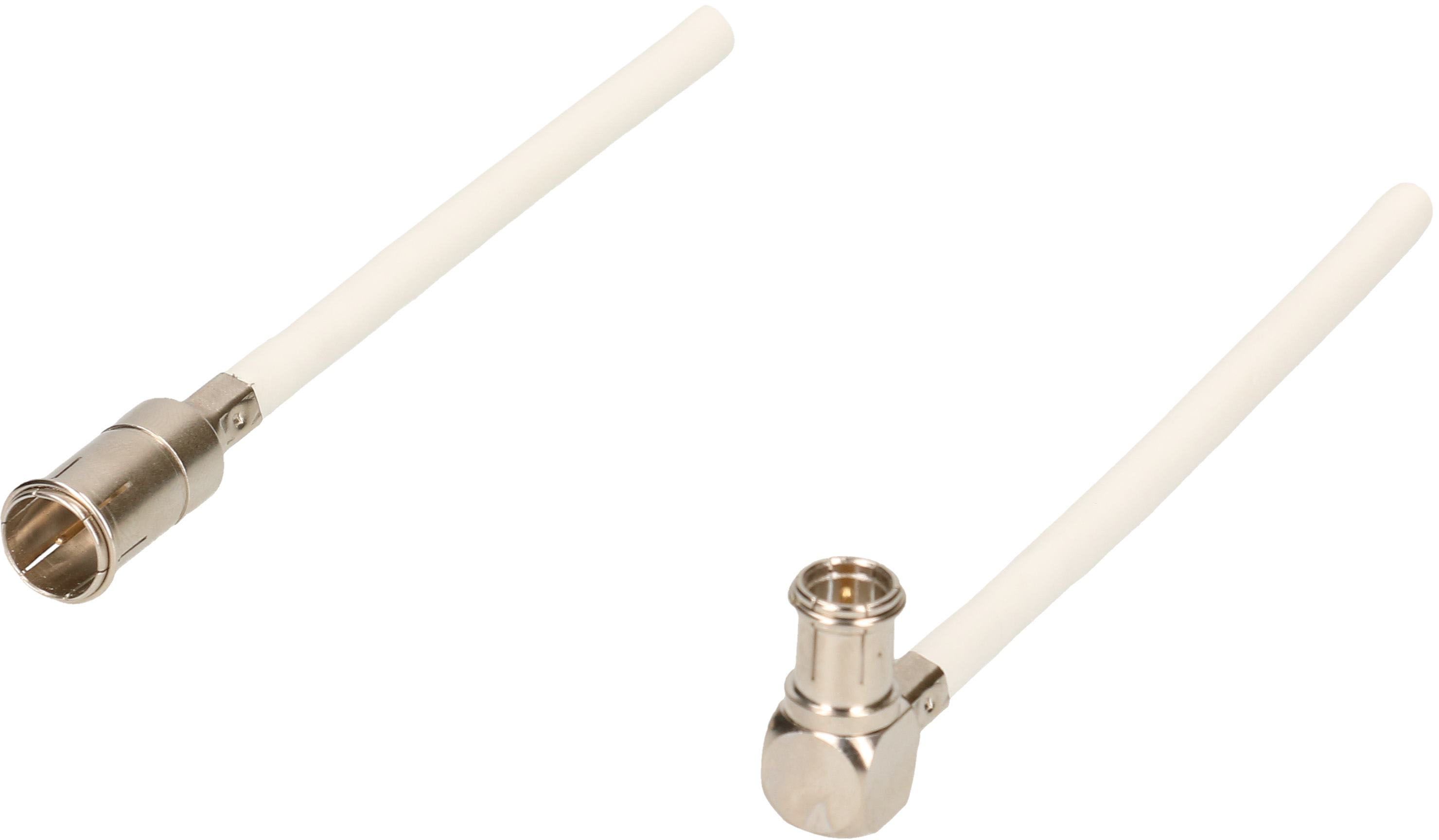 Kabel-Modem Anschlusskabel 90dB 5m weiss