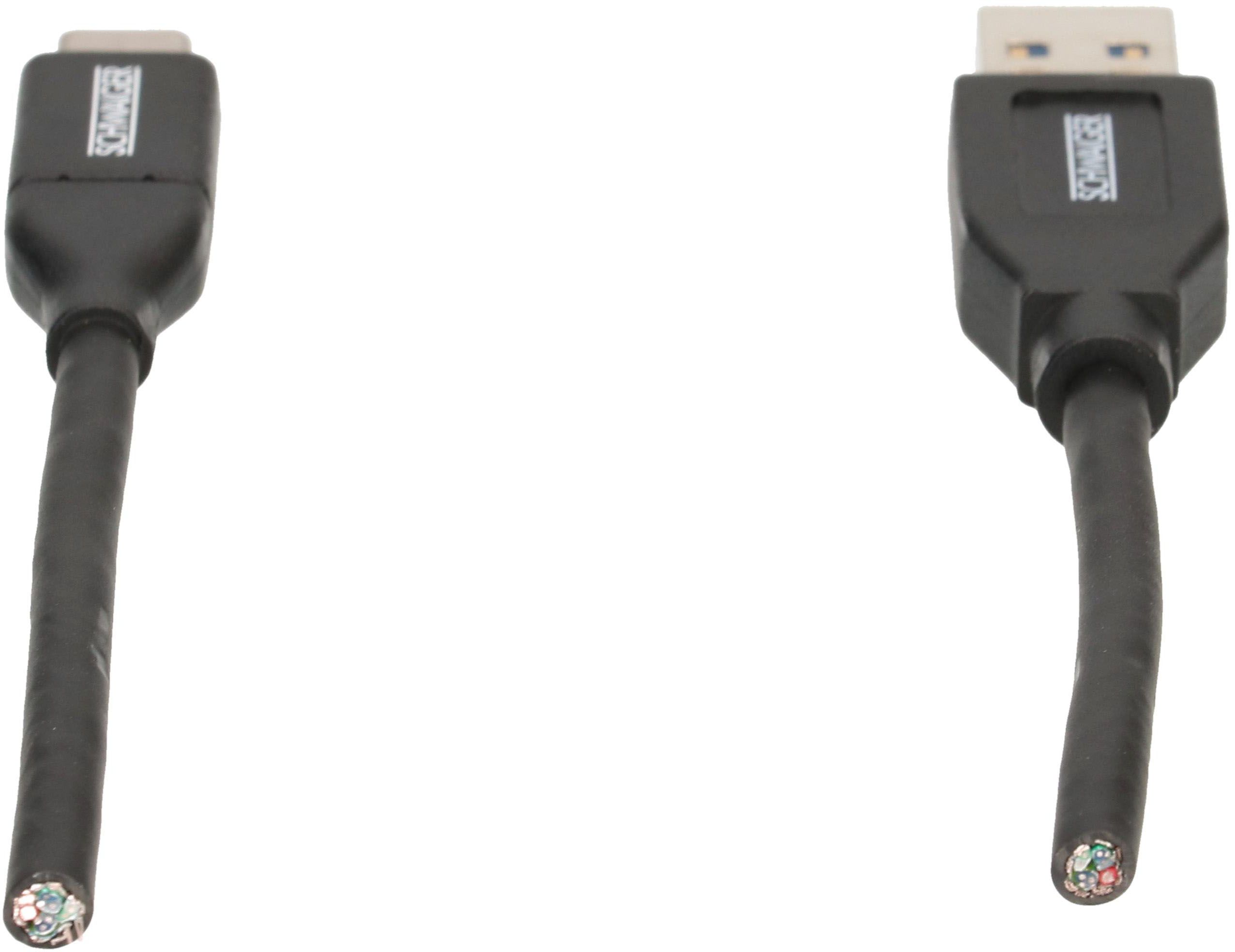 USB 3.1 Adapterkabel 1m schwarz
