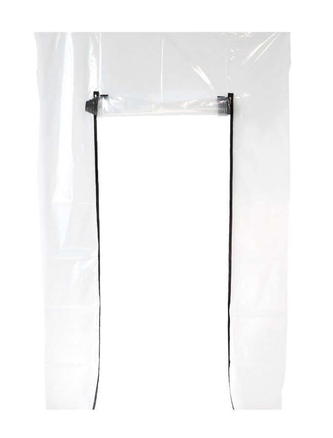 PP-Reissverschlusstür H-Form 1.5 × 2.2m beschichtet