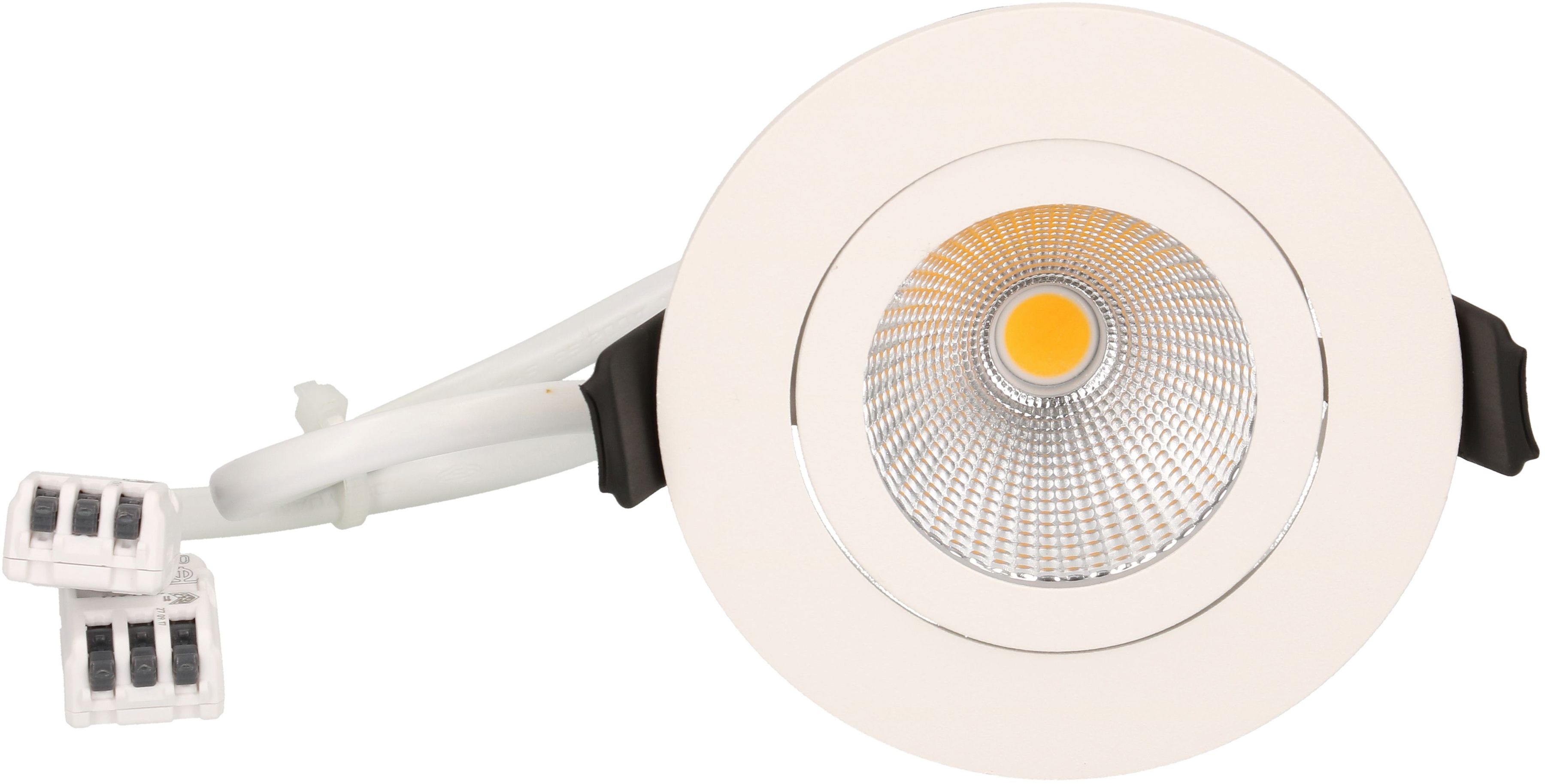 LED-Einbauspot DISC 230 weiss, 3000K, 570lm, 36° - MAX HAURI AG