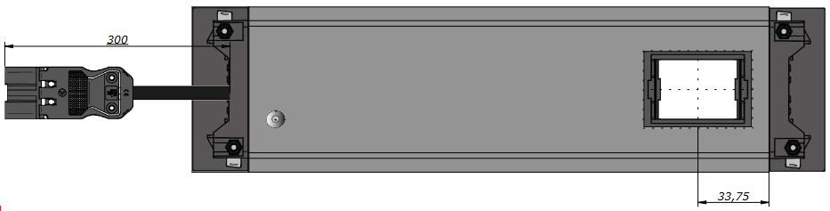 INTRO2.0 Steckdoseneinheit eloxi. 2x Typ 13 1x USB-C 60W 1x blind