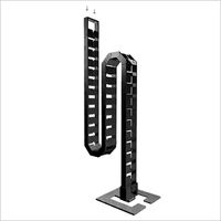 set di serpente del cavo 4 Qube 1.24m nero RAL9005