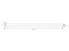 LED-Lichtleiste ONE FOR ALL 1200mm NOT 20-40W 3000/4000K