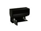 PRISMA presa multipla nero 2x tipo 13 1x USB-A/C
