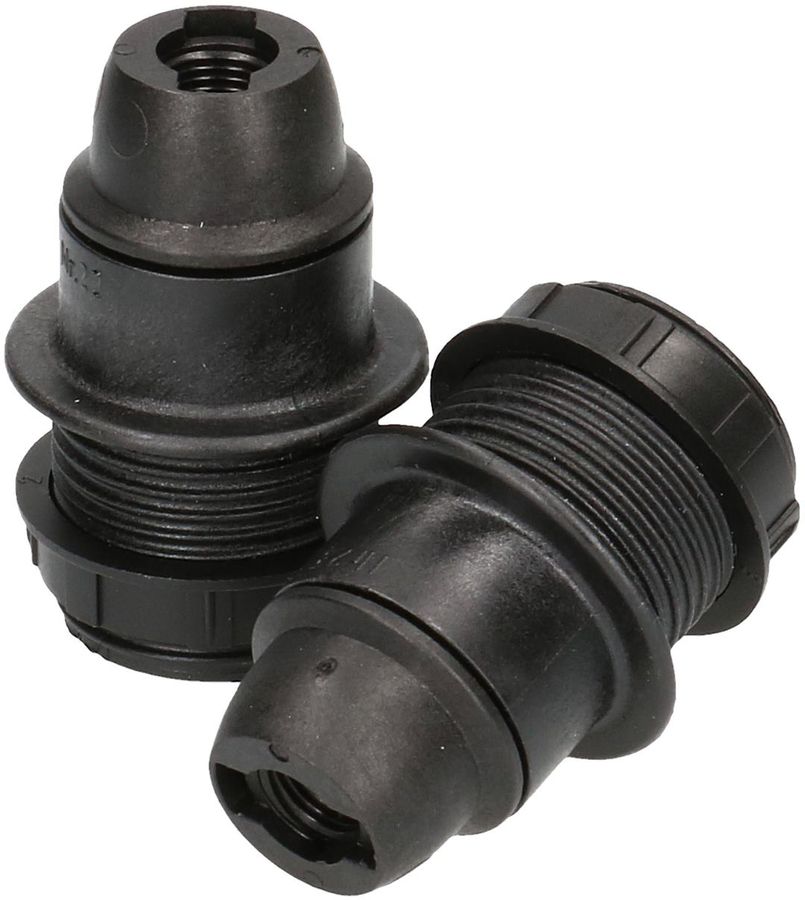 Fassung E14 mit Ring schwarz
