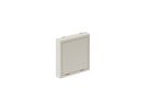 Multimedia-Zubehör 45x45 weiss Blindplatte