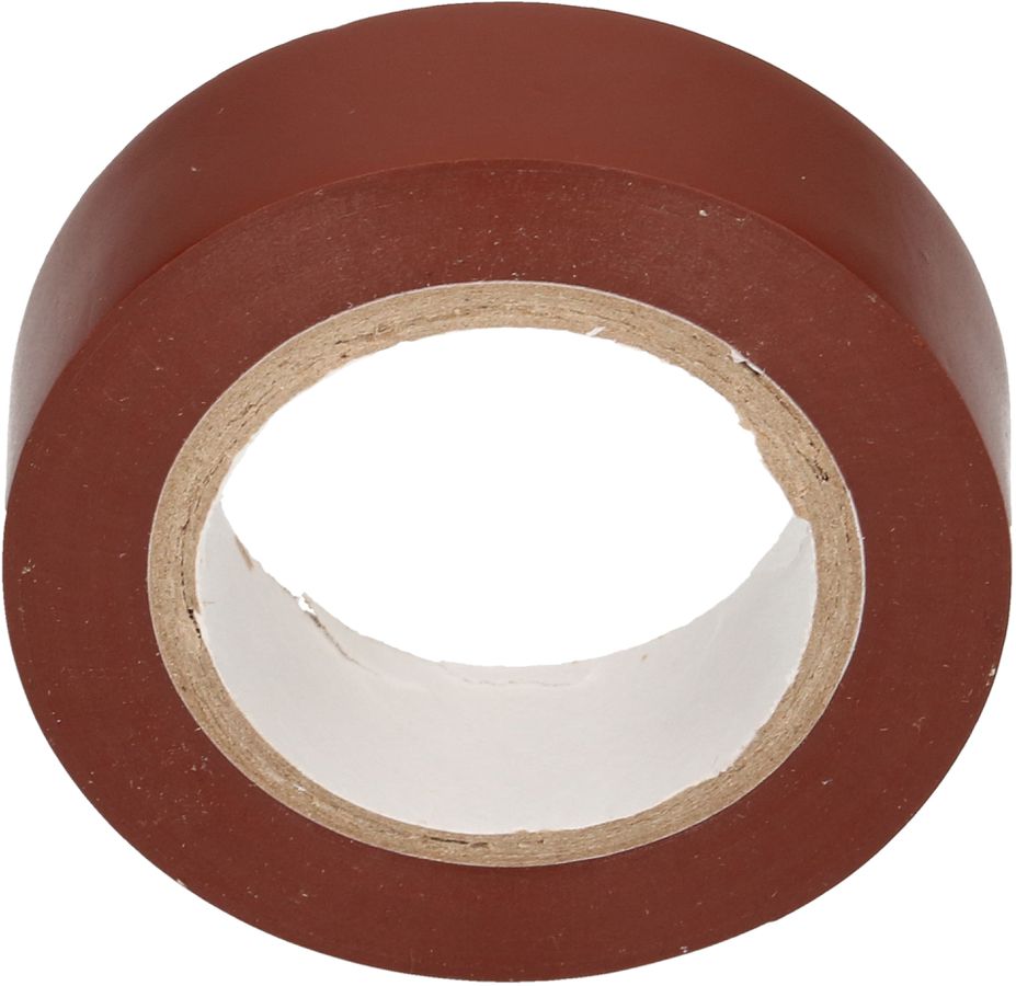 Ruban isolant PVC 15mm L=10m brun