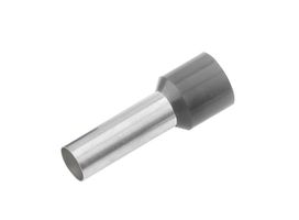 Cosse tubulaire à sertir isolée 0.75mm²/10mm gris DIN 46228