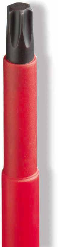 Cacciavite Torx isolato 145 mm Tensione di prova 1000V T8x60 mm